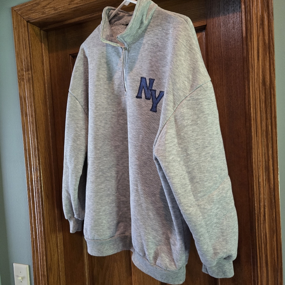 SHEIN Gray Fleece-Lined Sweatshirt - Picture 9 of 15